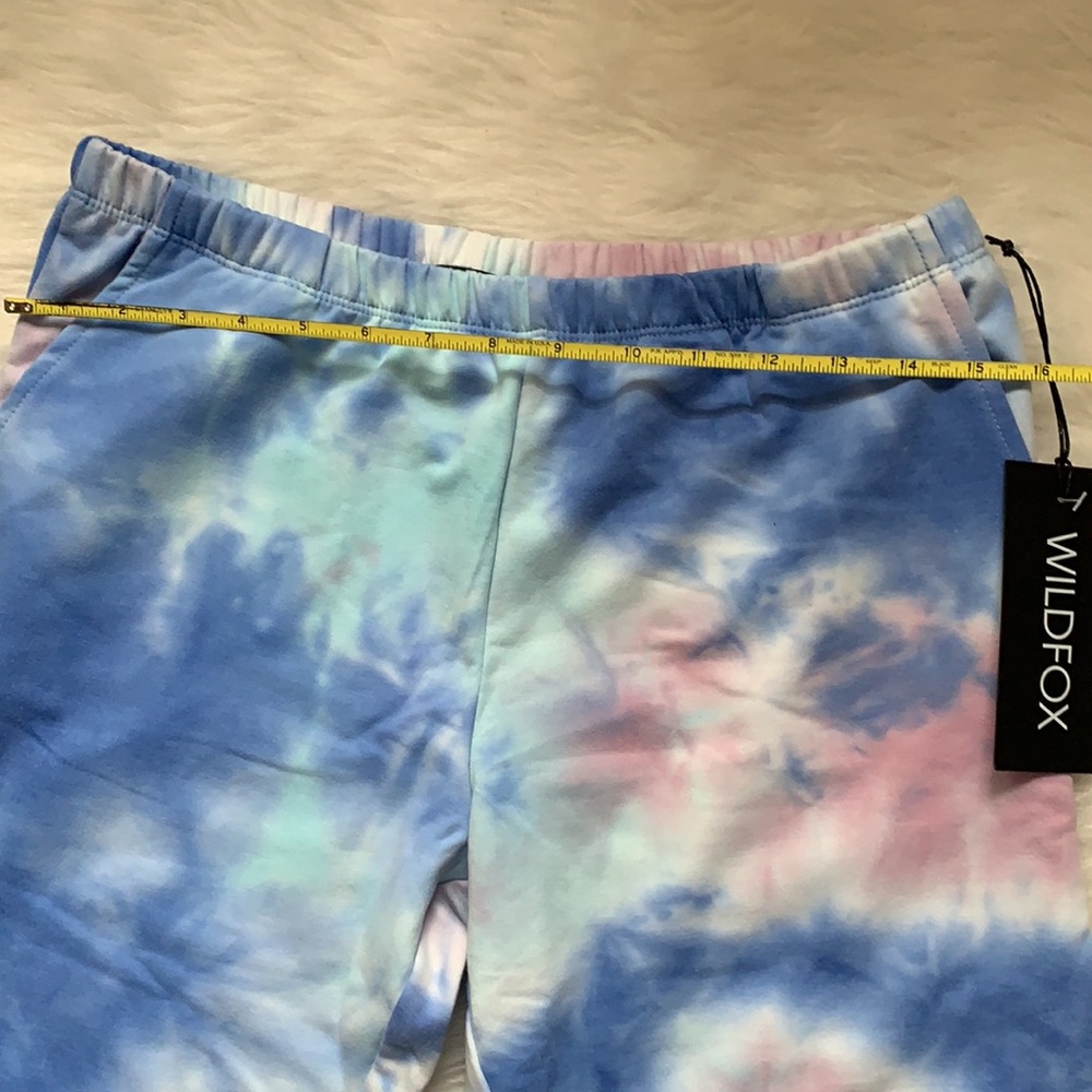 WILDFOX Tie-Dye Track Joggers Sweatpants - Picture 6 of 10